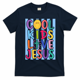 Cool Kids Love Jesus T-Shirt - Navy Blue