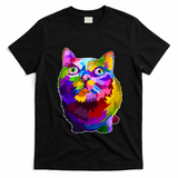 Colorful Kitten Nose Boop T-Shirt