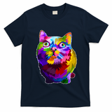 Colorful Kitten Nose Boop T-Shirt