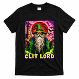 Clit Lord Funny Offensive Wizzard T-Shirt