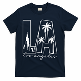 Classic LA Los Angeles Logo T-Shirt - Navy