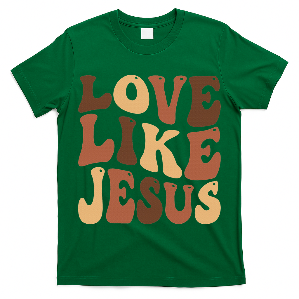 Christian Love Like Jesus Melanin Black History T-Shirt
