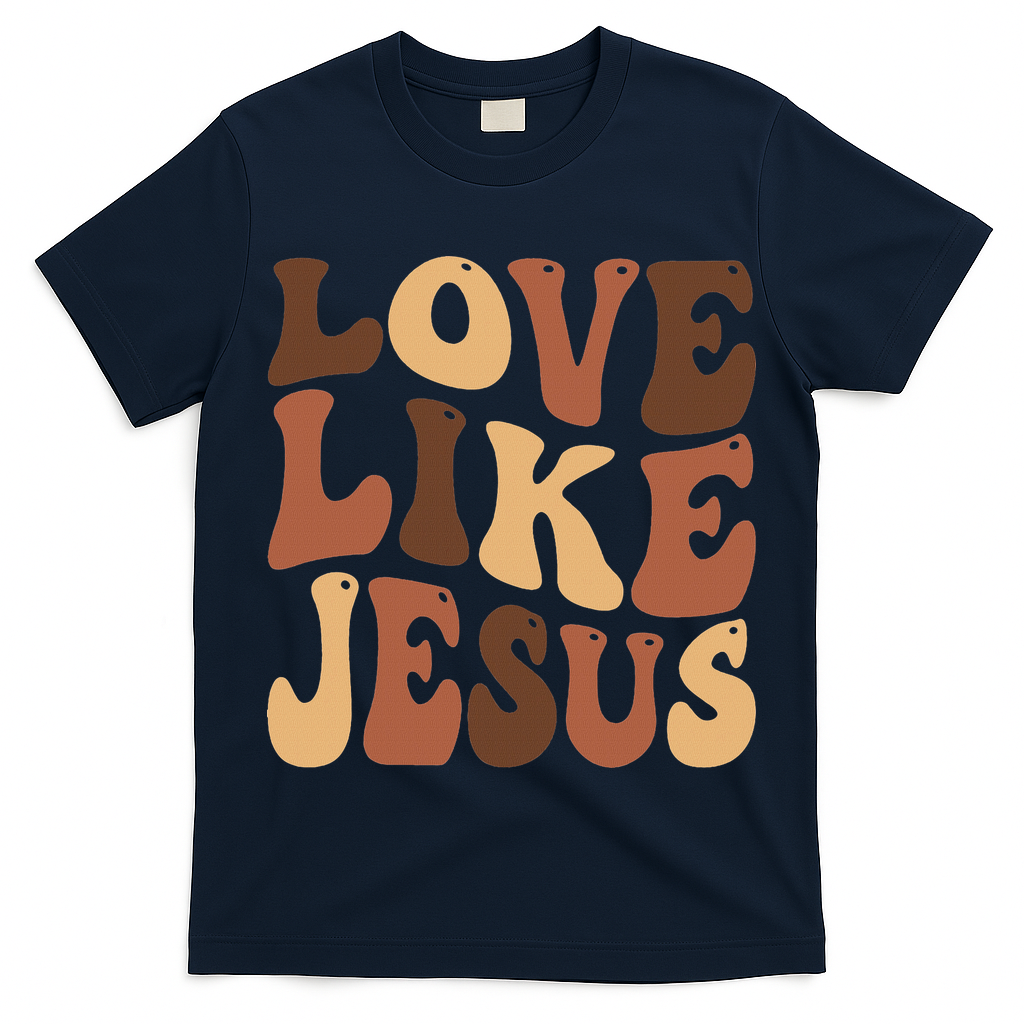 Christian Love Like Jesus Melanin Black History T-Shirt