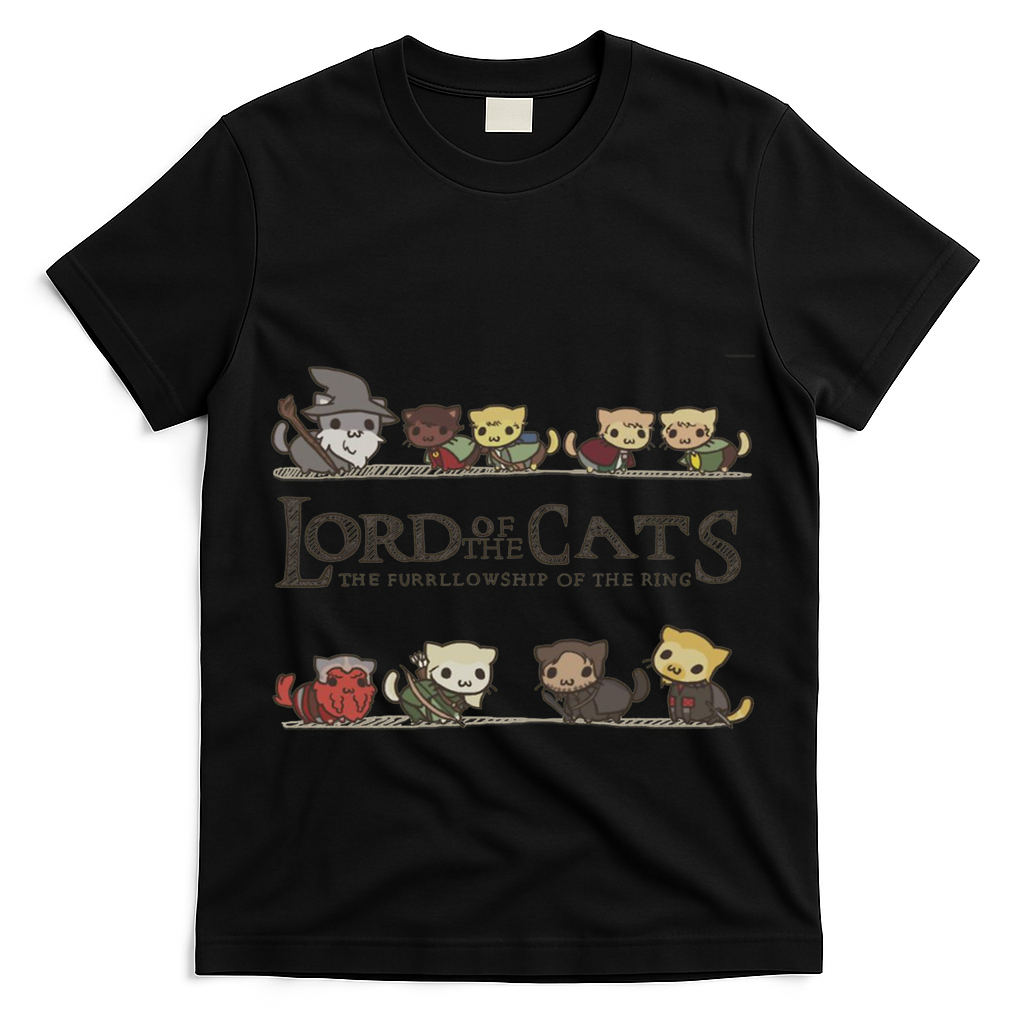 Cat Lord Of The Cats Gift Funny Kitten Gift Great Gift T-Shirt