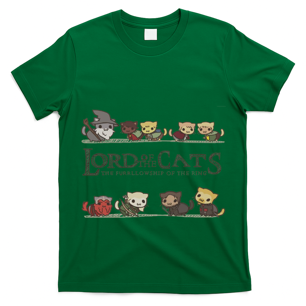 Cat Lord Of The Cats Gift Funny Kitten Gift Great Gift T-Shirt