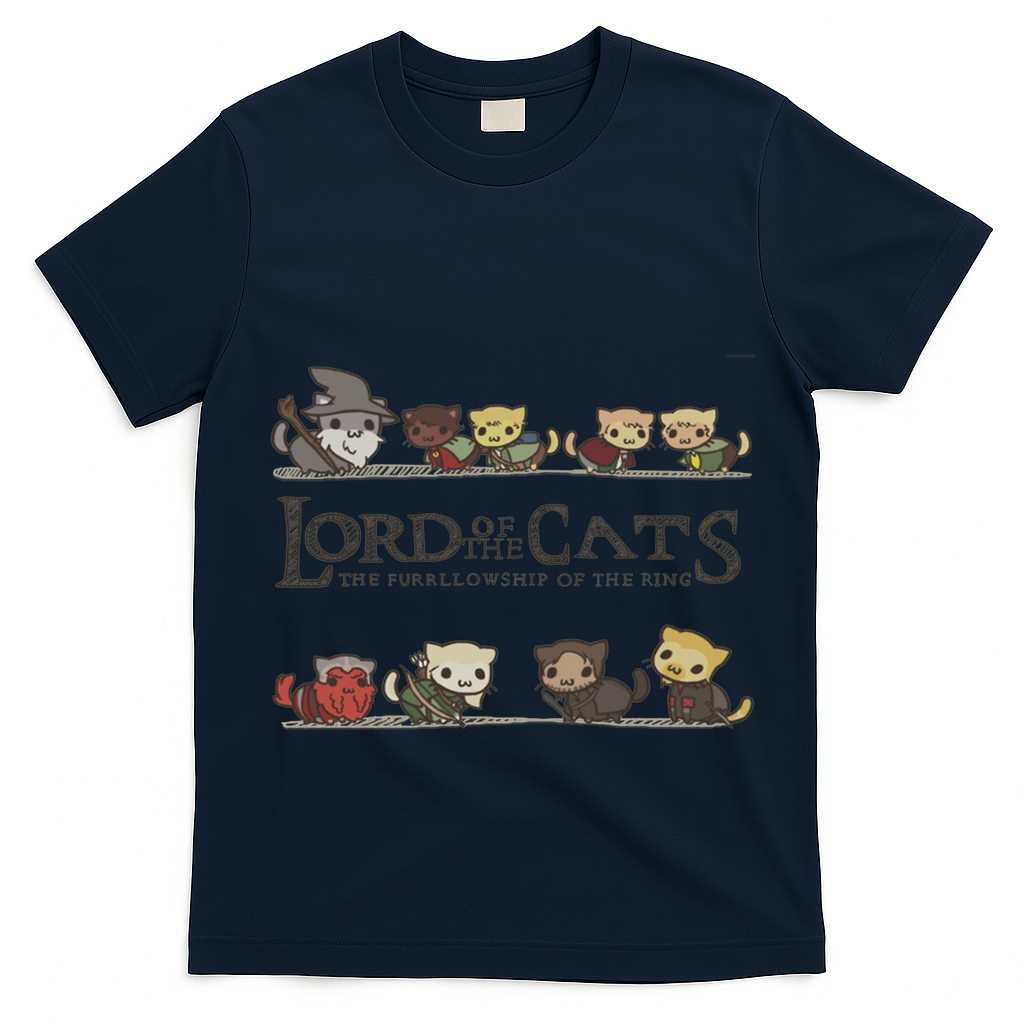 Cat Lord Of The Cats Gift Funny Kitten Gift Great Gift T-Shirt