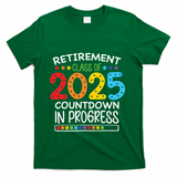 Countdown Loading Teacher T-Shirt - Green
