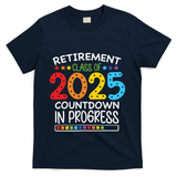 Countdown Loading Teacher T-Shirt - Navy