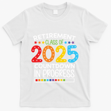 Countdown Loading Teacher T-Shirt - White