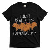 Capybara Lover Women Cute Capybara T-Shirt