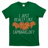 Capybara Lover Women Cute Capybara T-Shirt