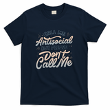 Call Me Antisocial But Please Don't Call Me Dark by Tobe Fonseca - Navy