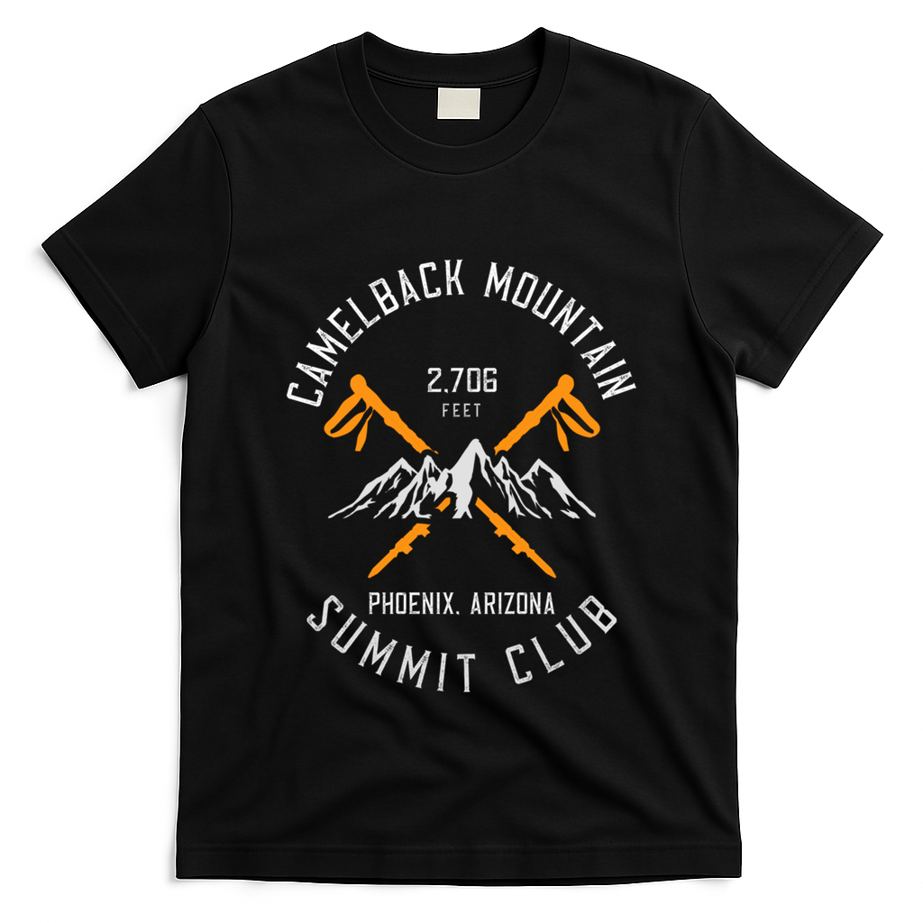 Camelback Mountain Hiking Phoenix Arizona Gift T-Shirt