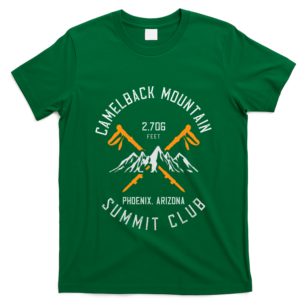 Camelback Mountain Hiking Phoenix Arizona Gift T-Shirt