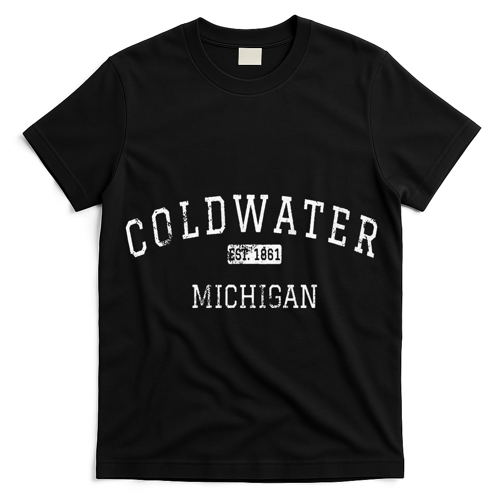 Coldwater Michigan MI Vintage T-Shirt