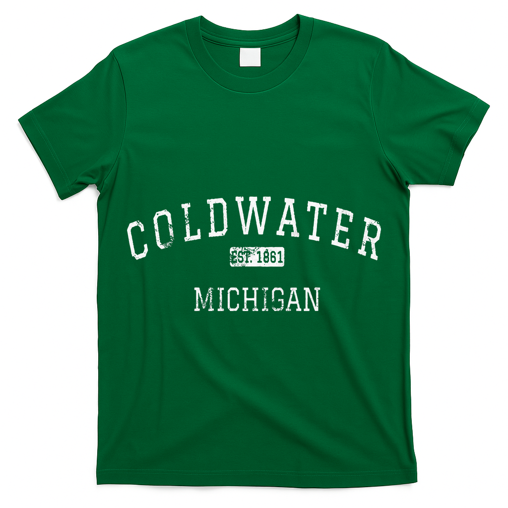 Coldwater Michigan MI Vintage T-Shirt