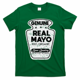 Condiment Mayo Mayonnaise Costume Vintage Halloween Gifts T-Shirt - Irish Green