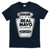 Condiment Mayo Mayonnaise Costume Vintage Halloween Gifts T-Shirt - Navy Blue