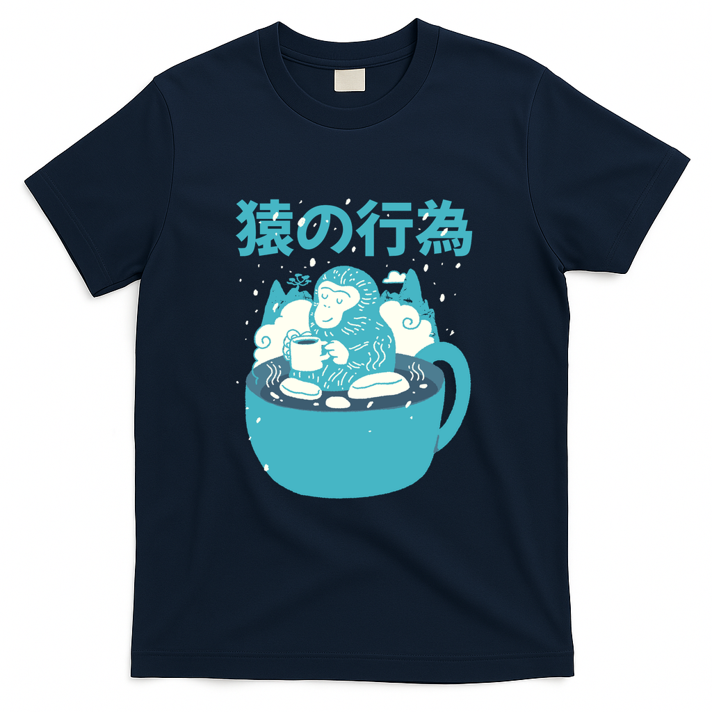 Coffee Monkey - Navy