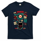 Cat Master Plan - Evil Kitten - Navy