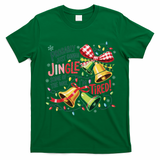 Christmas Meme Probably Just Gonna Jingle Some Of The Way T-Shirt - Irish Green