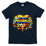 COLOMBIA North America Soccer Tournament 2026 T-Shirt - Navy