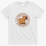 Certified Napybara Funny Capy by Tobe Fonseca - White