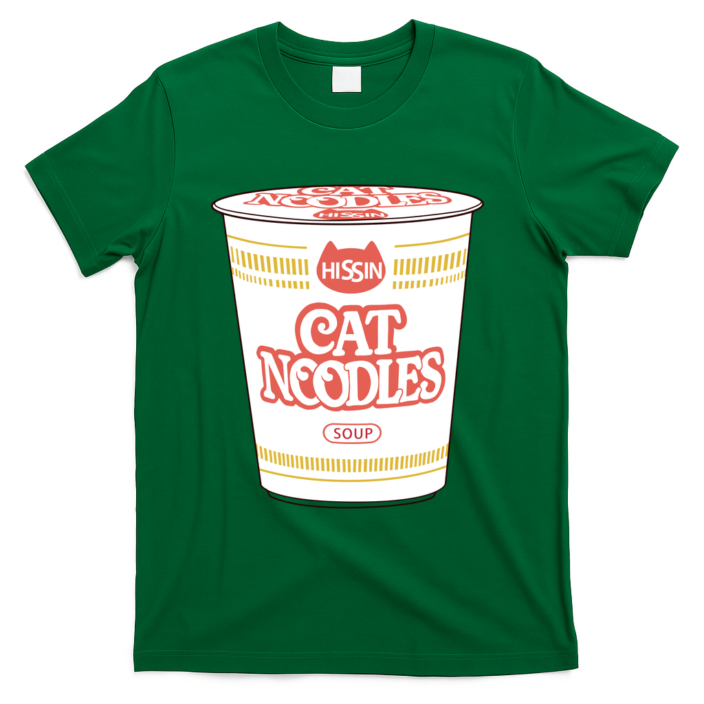 Cat Noodles Soup - Green