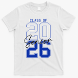 Class Of 2026 Seniors 26 Graduation Senior Grad T-Shirt - White
