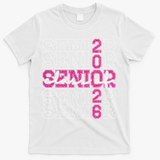 Class Of 2026 Senior 2026 Grad Graduate Graduation 2026 Gift T-Shirt - White