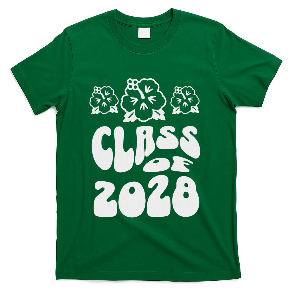 Class Of 2028 Kindergarten T-Shirt - Green