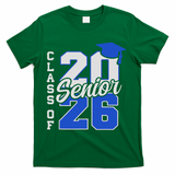 Class Of 2026 Senior 2026 Back To School 2025 Graduation T-Shirt - Green