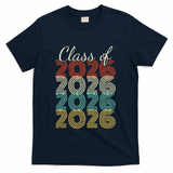 Class Of 2026 Senior 2026 Graduation T-Shirt - Navy