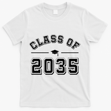 Class Of 2035 Graduation T-Shirt - White