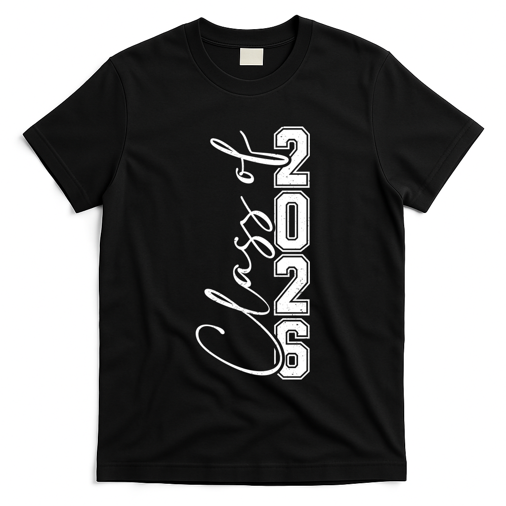 Class Of 2026 Senior Grads Graduation Front And Back T-Shirt