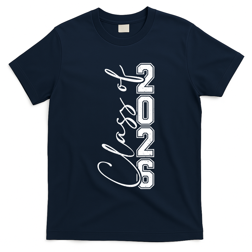 Class Of 2026 Senior Grads Graduation Front And Back T-Shirt