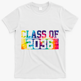 Class Of 2036 Graduation First Day Tie Dye T-Shirt - White