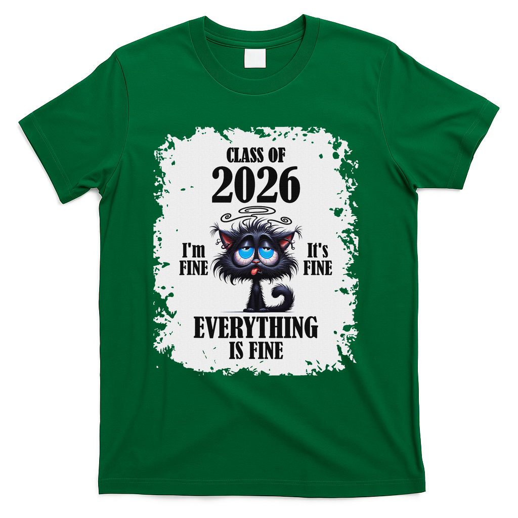 Class Of 2026 T-Shirt - Green