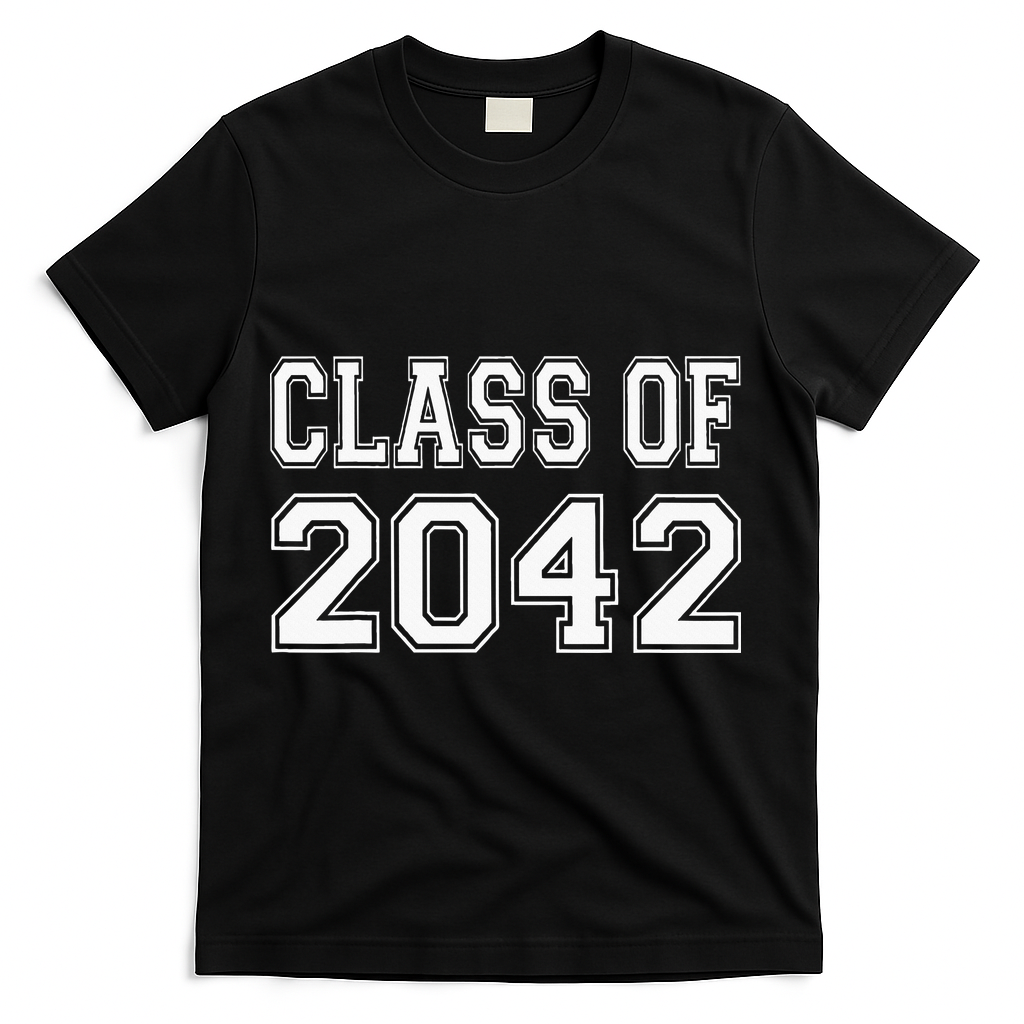 Class Of 2042 T-Shirt - Black