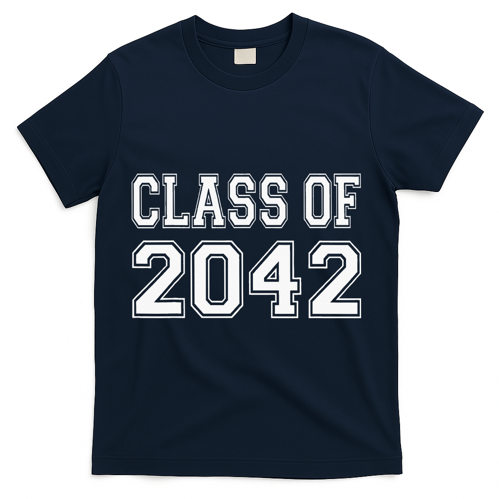 Class Of 2042 T-Shirt - Navy