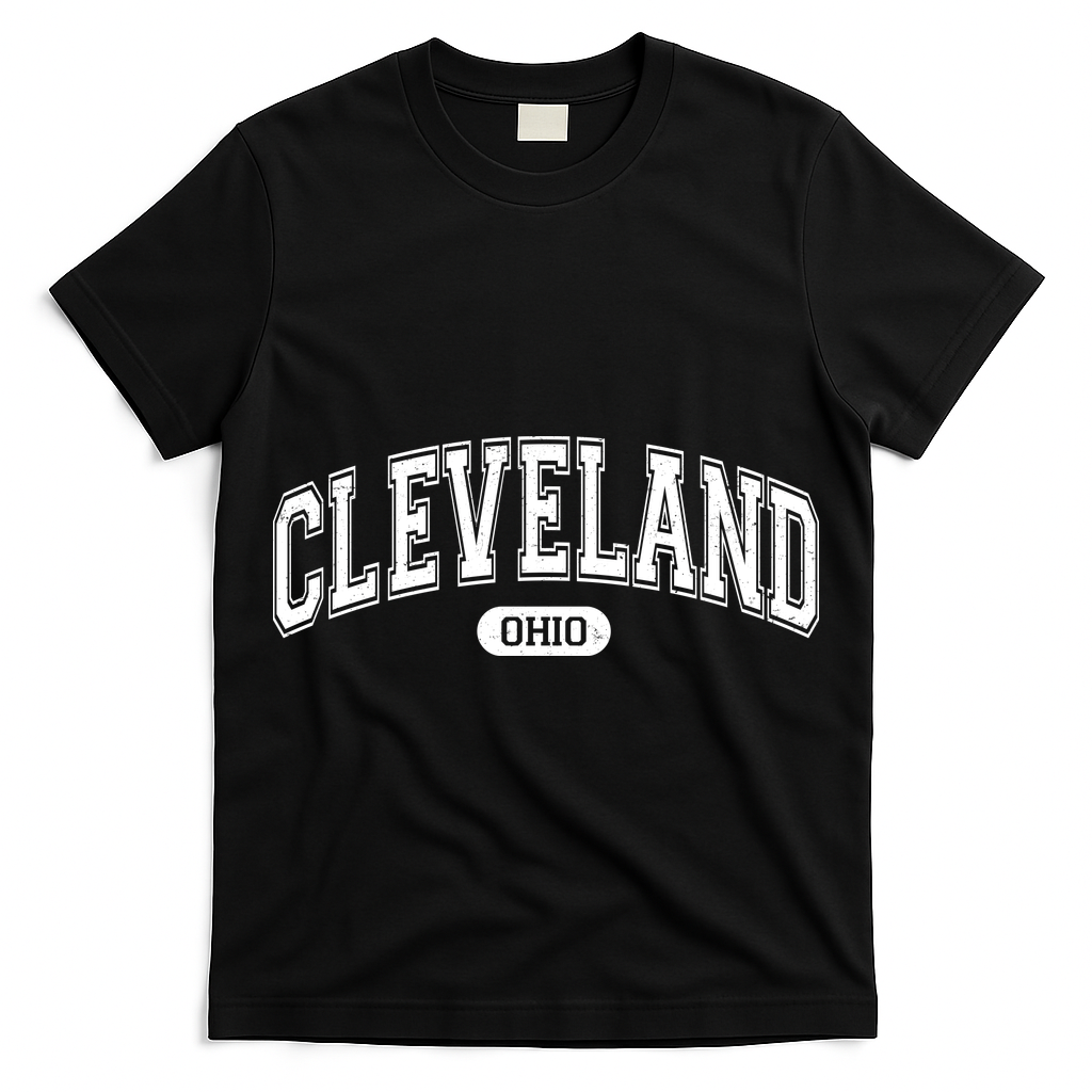 Cleveland Ohio Area Code 216 Front And Back T-Shirt