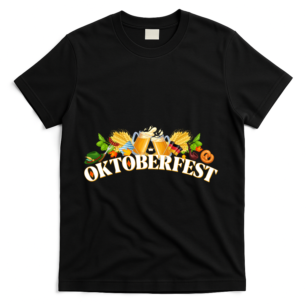Celebrate Oktoberfest T-Shirt - Black