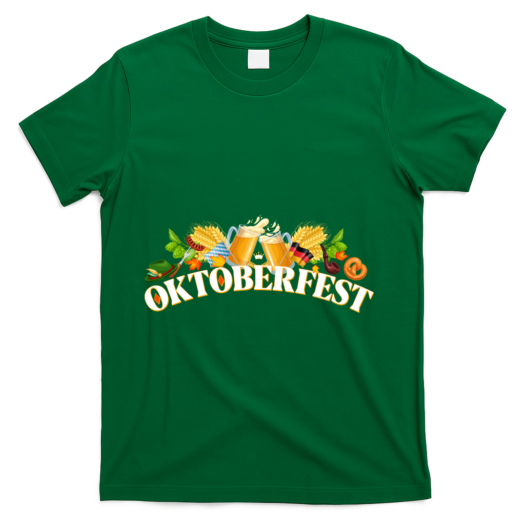 Celebrate Oktoberfest T-Shirt - Green