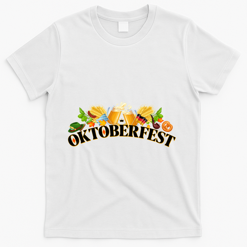Celebrate Oktoberfest T-Shirt - White