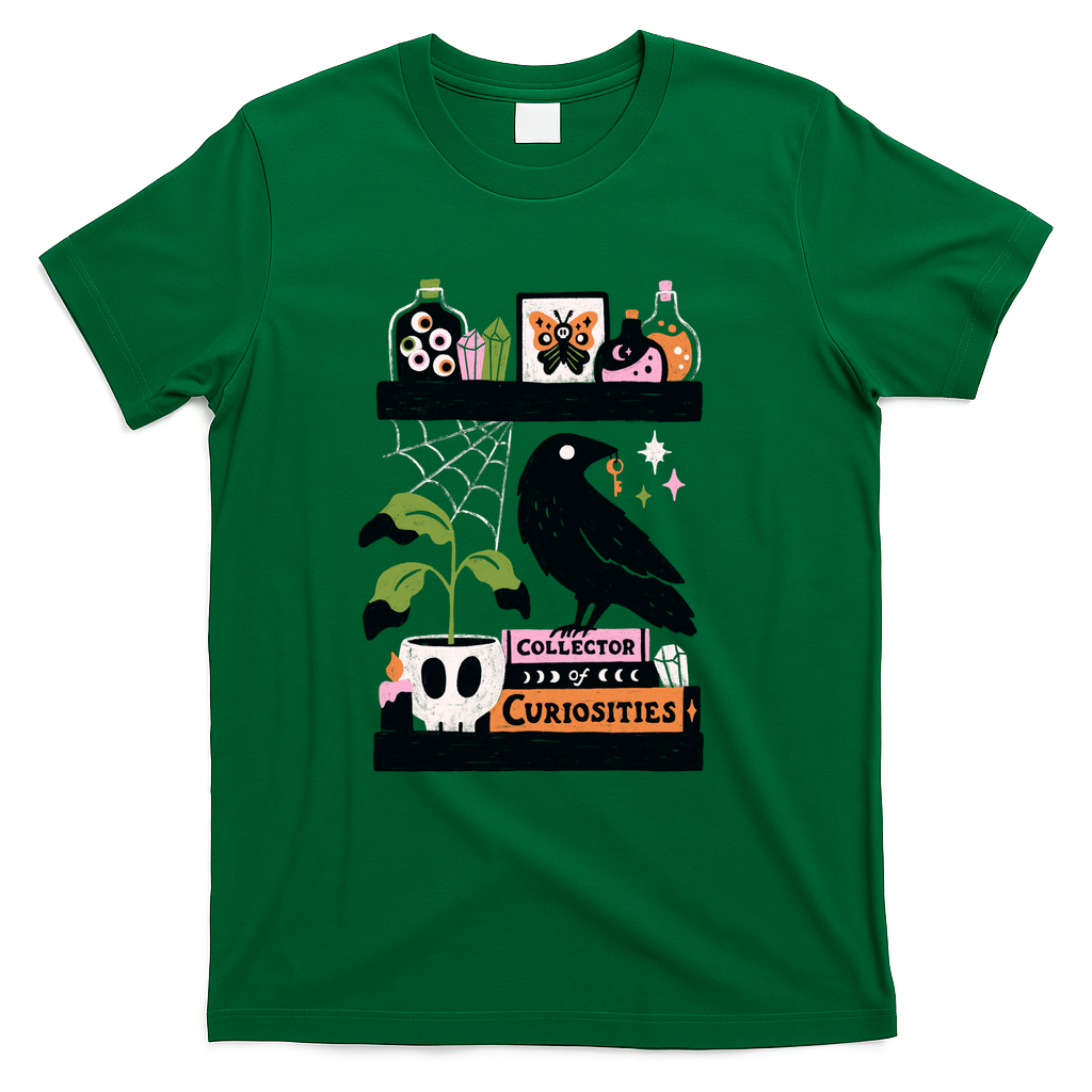 Collector of Curiosities Crow - Green