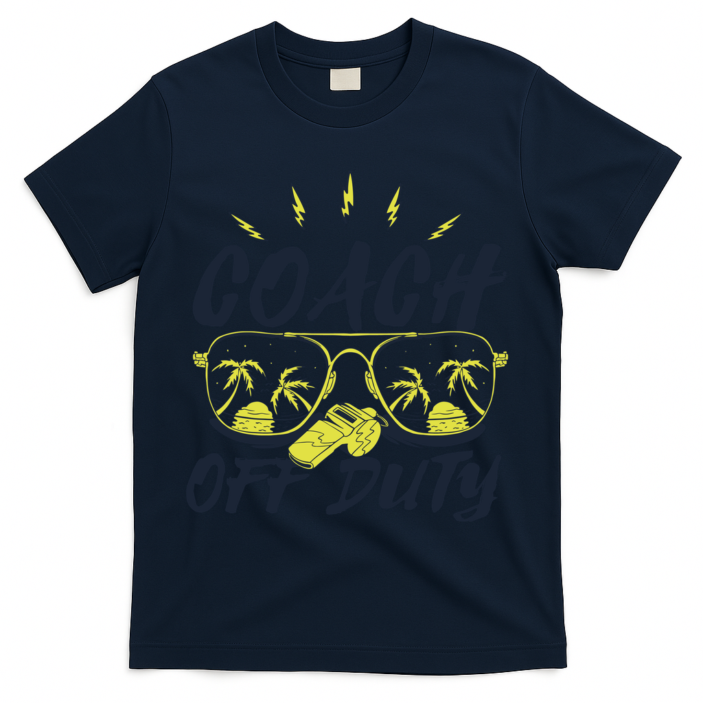 Coach Off Duty Summer Vacation T-Shirt - Navy
