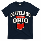 Cleveland Ohio Est. 1796 Vintage Collegiate State Pride T-Shirt