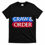 Craw & Order Funny Seafood Parody T-Shirt