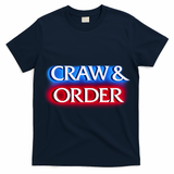 Craw & Order Funny Seafood Parody T-Shirt