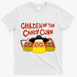 Children Of The Candy Corn Halloween T-Shirt - White